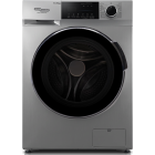 غسالة سوبر جنرال اتوماتيك امامية تنشيف 75% 10.5 كيلو فضي