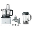 محضرة طعام براون بيور ايز 800 واط ابيض خط 220 - BRFP3131WH
