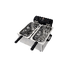 قلاية زيت كولن 2800 واط 6 لتر ، 2 سلة ، مؤشرات ضوئية للطاقة والحرارة