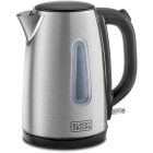 غلاية بلاك اند ديكر 2200 واط 1.7 لتر مؤشر لمستوى المياه ، وفلتر قابل للإزالة وإيقاف تشغيل تلقائي استيل