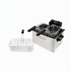 قلاية زيت كولن 2000 واط 5 لتر ، 2 سلة ، مؤشرات ضوئية للطاقة والحرارة