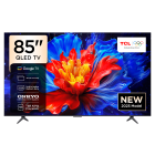 تلفزيون تي سي ال ذكي 85 بوصة QLED-4K 144Hz نظام جوجل تي في - 85P8K
