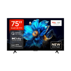 تلفزيون تي سي ال ذكي 75 بوصة QLED-4K 60Hz Game Master 3.0 Game Accelerator, HDR 10 نظام جوجل تي في - 75P7k
