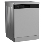 جلاية صحون اريستون 3 رفوف 15 مكان 8 برامج انفيرتر فضي