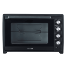 فرن كهربائي دوتس 75 لتر ، زجاج مزدوج ، 2800 واط اسود