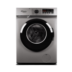 غسالة سوبر جنرال اتوماتيك امامية تنشيف 75% 8 كيلو فضي