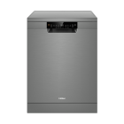 جلاية صحون هاير 6+4 برنامج 16 مكان 3 ارفف ، انفيرتر ، فتح الباب تلقائي فضي كفاءة ج