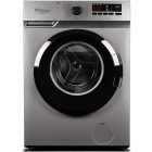 غسالة سوبر جنرال اتوماتيك امامية تنشيف 75% 6 كيلو فضي