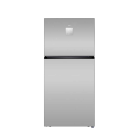 ثلاجة تي سي ال فريزر علوي 14.9 قدم فضي