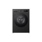 غسالة ال جي اتوماتيك امامية تنشيف 75% 9 كيلو بتقنية محرك الدفع المباشر الذكي بالذكاء الاصطناعي ، بخار ، الإتصال الذكي واي فاي اسود كفاءة أ - WFF0914MB