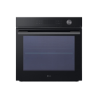 بلت ان ال جي فرن كهرباء 60 سم ProBake Convection لتوزيع حراري ممتاز 76 لتر انستا فيو مع خاصية القلي بالهواء والطهي بالسوفيد الهوائي اسود