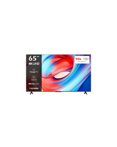 تلفزيون تي سي ال ذكي 65 بوصة UHD-4K 60Hz Game Master 3.0 Game Accelerator, HDR 10 نظام جوجل تي في - 65V6B