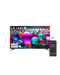 تلفزيون ال جي ذكي 75 بوصة UHD-4K 60Hz α7 AI Processor 4K Gen8 ريموت سحري،HDR10 ، بدون اطار نظام WebOS - 75UA85006LA