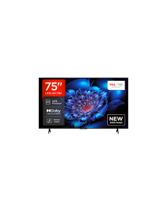 تلفزيون تي سي ال ذكي 75 بوصة UHD-4K 60HZ, HDR 10 نظام جوجل تي في - 75P69K