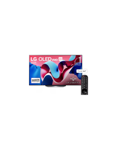 تلفزيون ال جي ذكي 65 بوصة OLED-4K 120Hz  معالج ذكاء صناعي α9 Gen7 النطاق الديناميكي HDR10 مدعوم بجهاز التحكم السحري نظام WebOS - OLED65CS4VA