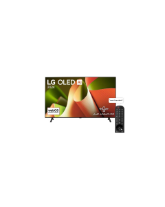 تلفزيون ال جي ذكي 77 بوصة OLED-4K 120Hz معالج alpha 8 AI Processor 4K جهاز التحكم AI Magic remote وتكنولوجيا الصوت Dolby Vision نظام WebOS - OLED77B46LA