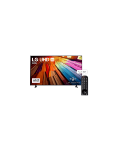 تلفزيون ال جي ذكي 75 بوصة UHD-4K 60Hz معالج α5 AI 4K الجيل السابع ريموت سحري،HDR10 ، بدون اطار نظام WebOS - 75UT80006LB