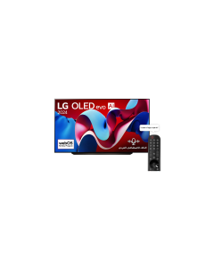 تلفزيون ال جي ذكي 77 بوصة OLED-4K 120Hz معالج alpha 9 AI Processor 4K Gen7 صور أكثر سطوعًا بواسطة Brightness Booster نظام WebOS - OLED77C46LA