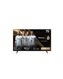 تلفزيون هايسنس ذكي 75 بوصة UHD-4K OS VIDDA - 75A62N