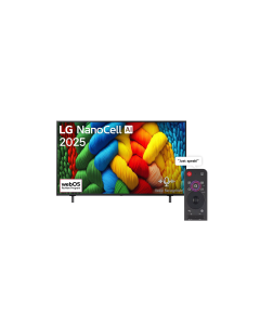 تلفزيون ال جي ذكي 65 بوصة NANOCELL 60Hz نظام WebOS - 65NANO80A6A