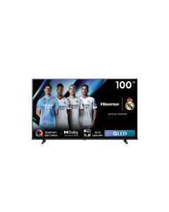 تلفزيون هايسنس ذكي 100 بوصة QLED-4K , 120 Hz OS VIDDA - 100E72N