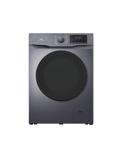 غسالة تي سي ال اتوماتيك امامية تنشيف 75%  12 كيلو فضي