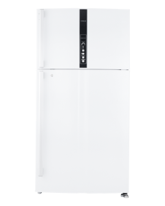 ثلاجة هيتاشي فريزر علوي 21.2  قدم لتر 600 ابيض كفاءة ج - R-V805PS1KV-1 TWH