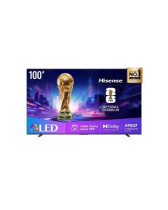 هايسنس تلفزيون كيو ليد 100 بوصة ذكي 144 هيرتز نظام تشغيل فيدا