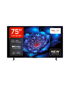 تلفزيون تي سي ال ذكي 75 بوصة UHD-4K 60HZ, HDR 10 نظام جوجل تي في - 75P6k