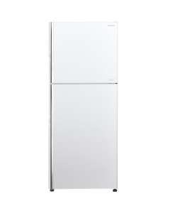 ثلاجة هيتاشي بفريزر علوي 11.8 قدم 335 لتر ابيض خط 220 - R-V400PS8K PWH
