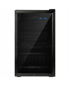 ثلاجة تبريد بان كول باب زجاج LSC-105B اسود