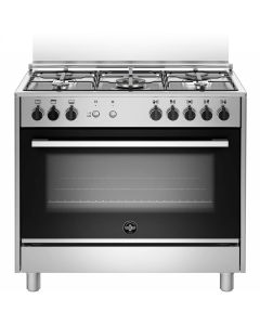 فرن لاجرمانيا غاز امان كامل 60×90 برايما استيل خط 220 - RIS95C31DX