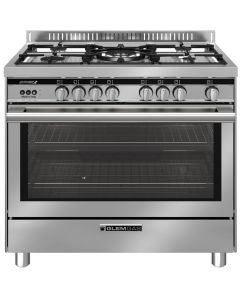 فرن جليم غاز غاز امان كامل 60×100 متعدد الوظائف + مروحة استيل خط 220 - ST167GIFSMF