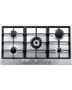 بلت ان اريستون سطح غاز 90 سم 5 مواقد غاز   الحامل حديد الزهر  استيل خط 220 - PK951TGHSA