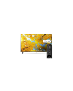 تلفزيون ال جي ذكي 50 بوصة UHD-4K ألفا 5 معالج 4K بذكاء إصطناعي الجيل الخامس/النطاق الديناميكي العالي HDR10 / HLG  السلسة 75 نظام WebOS - 50UQ75006LG