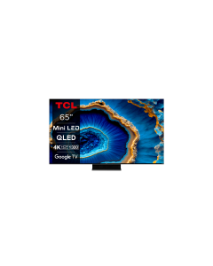تلفزيون تي سي ال ذكي 65 بوصة QD-Mini LED 144Hz نظام جوجل تي في - 65C755