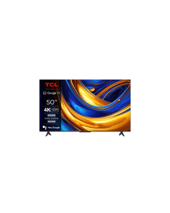 تلفزيون تي سي ال ذكي 50 بوصة UHD-4K 60Hz MEMC, HDR 10 نظام جوجل تي في - 50P61B