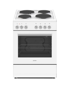 فرن سيمفر كهرباء حجر 60×60 اربع عيون ابيض خط 220 - F7043SERBB