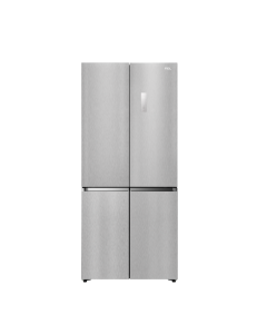 ثلاجة تي سي ال 4 ابواب 16.8 قدم , إنفيرتر فضي