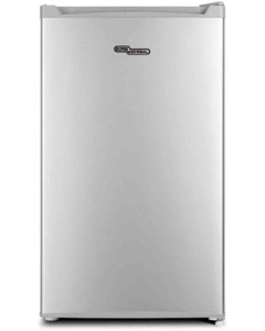 ثلاجة سوبر جنرال باب واحد فريزر داخلي 3.2 قدم 92 لتر فضي