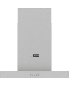 شفاط جي ال جنرال 60 سم 3 سرعات 5 طبقات من فلتر الالمنيوم حرف T استيل - DT60SS100P