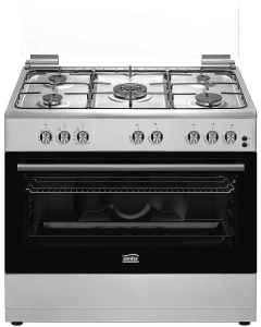 فرن سيمفر غاز امان كامل 60×90  استيل خط 220 - F9502SGWHM-SMF01