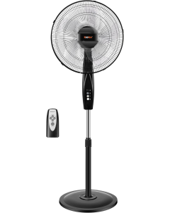 مروحة كولن عمودية 18بوصة ، 5 ريشة ، 3 سرعات ، 50 واط اسود - 807100023