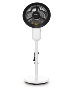 دفاية كولن 800واط 2 مستويات للطاقة، وظيفة الدوران ، جهاز تحكم عن بعد ابيض