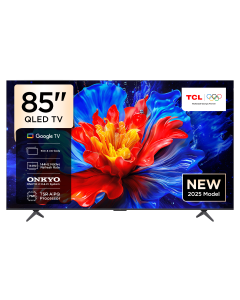 تلفزيون تي سي ال ذكي 85 بوصة QLED-4K 144Hz نظام جوجل تي في - 85P8K
