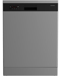 جلاية صحون اريستون 2 رف 14 مكان 6 برامج انفيرتر فضي