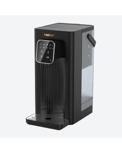 غلاية كولن كهربائية فورية تعمل باللمس، شاشة عرض ، خزان ماء قابل للفصل 2600 واط اسود