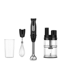 خلاط يدوي براون مع محضرة طعام 1000 واط اسود