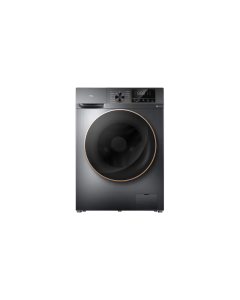 غسالة تي سي ال اتوماتيك امامية كومبو تنشيف 100% 10 كيلو غسيل و 7 كيلو تجفيف انفيرتر فضي