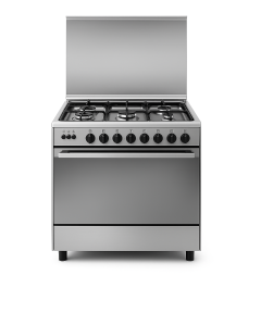 فرن يونكس غاز امان كامل 60×90 5 عيون استيل - C6090SV-F2C-511-S-EU-HERO